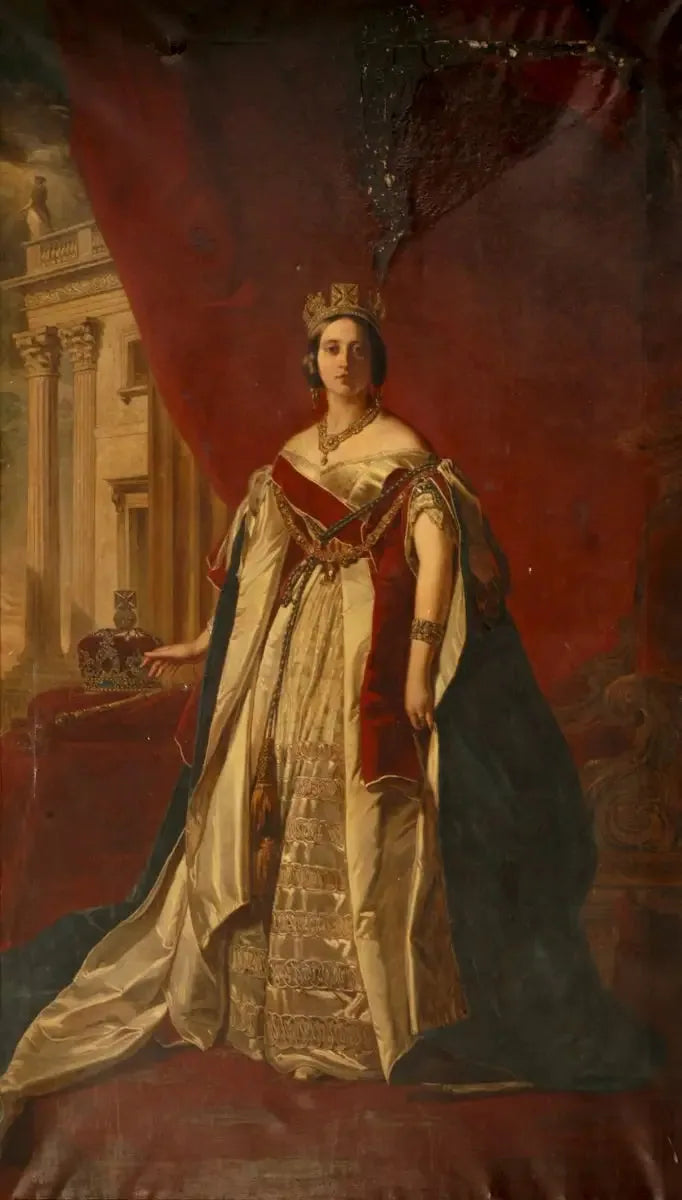 Die Königin Victoria (1819–1901) - Franz Xaver Winterhalter