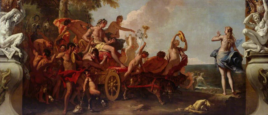 Das Treffen von Bacchus und Ariane - Sebastiano Ricci