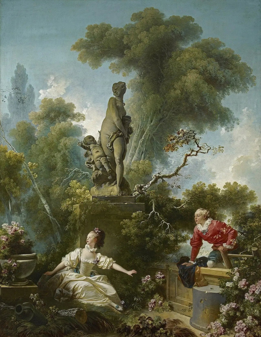 Das Treffen - Jean-Honoré Fragonard