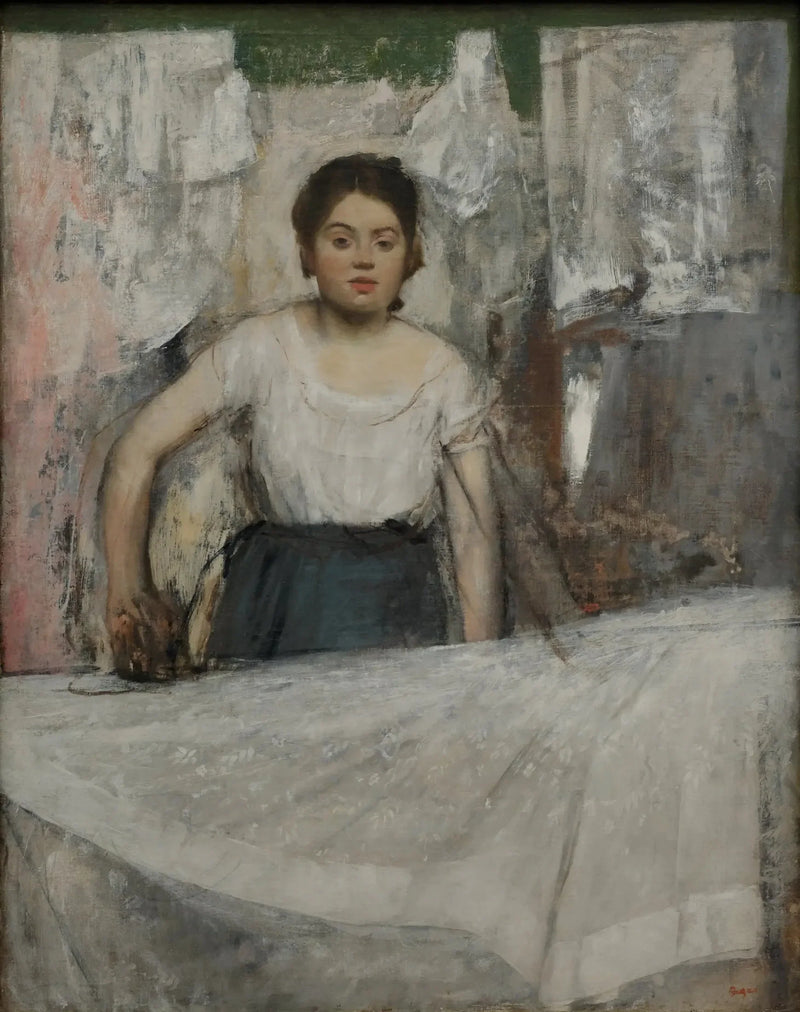 Die Büglerin - Edgar Degas
