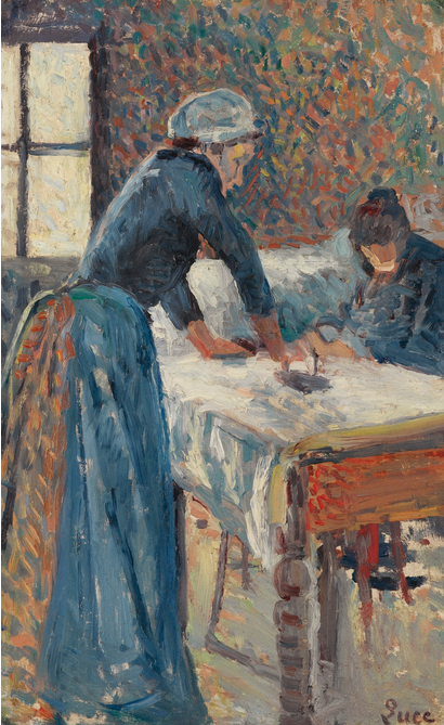 Die Büglerin - Maximilien Luce