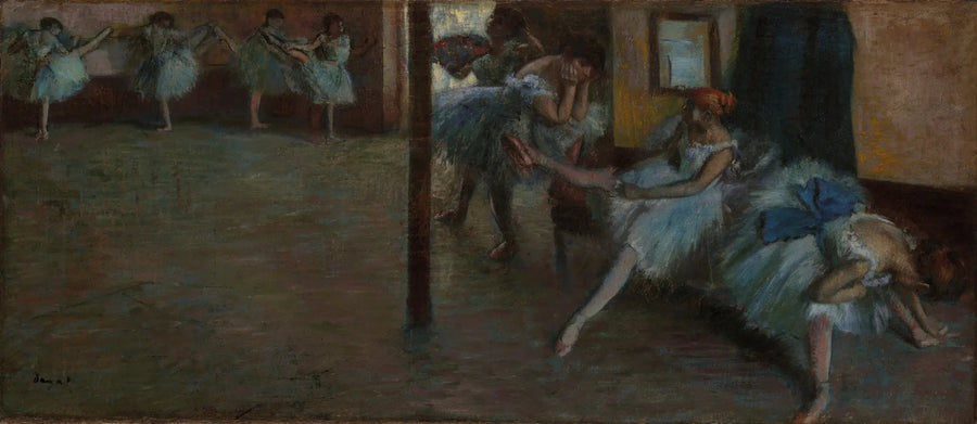 Die Wiederholung des Balletts - Edgar Degas