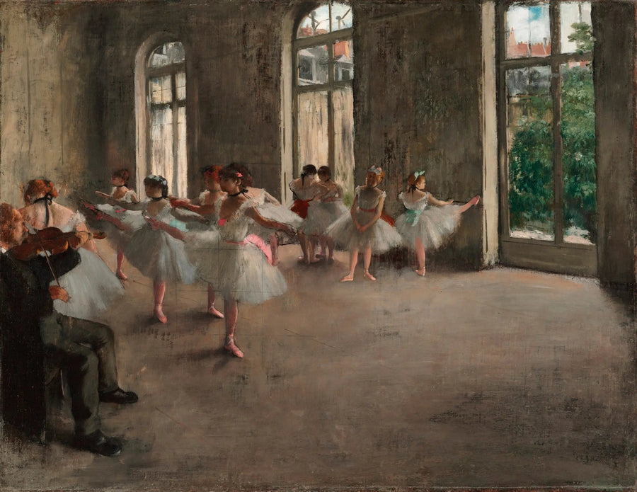 Die Wiederholung - Edgar Degas
