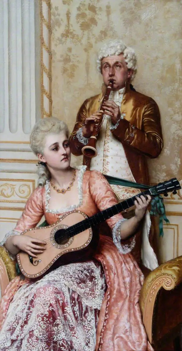 Die Wiederholung - Edmund Blair Leighton