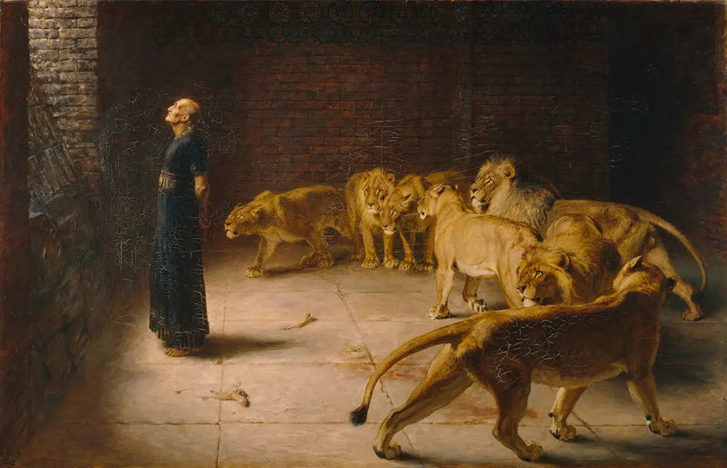 Die Antwort von Daniel an den König - Briton Rivière
