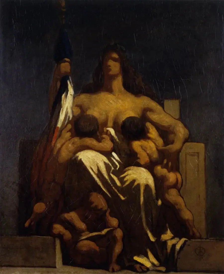 Die Republik - Honoré Daumier