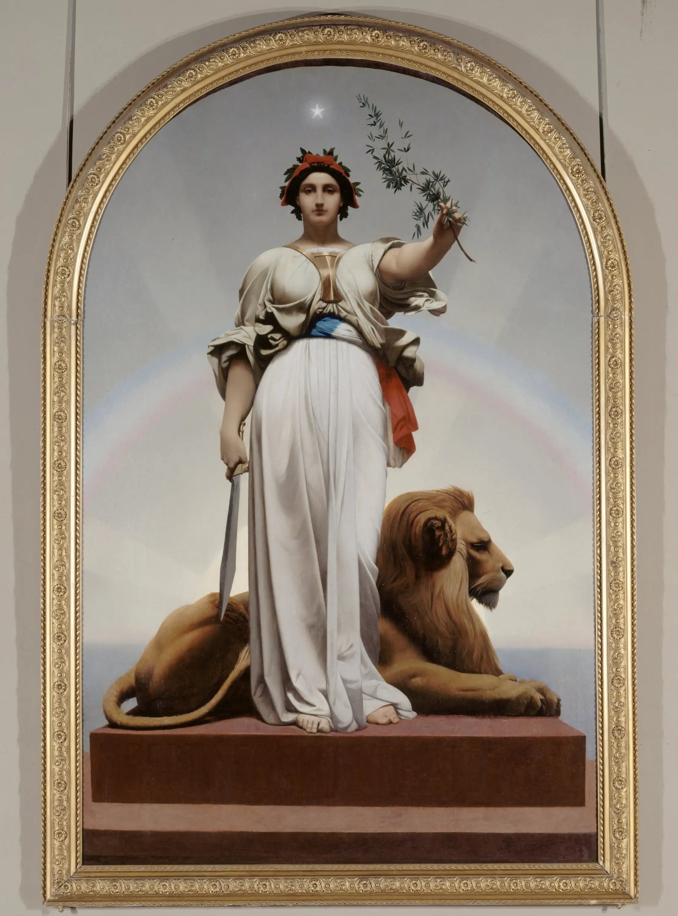 La République - Jean-Léon Gérôme image 1 reproduction de peinture à l’huile