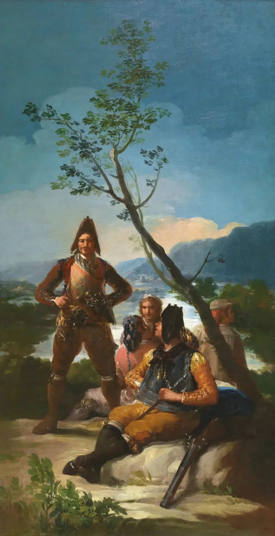 Das Tabaklager - Francisco de Goya