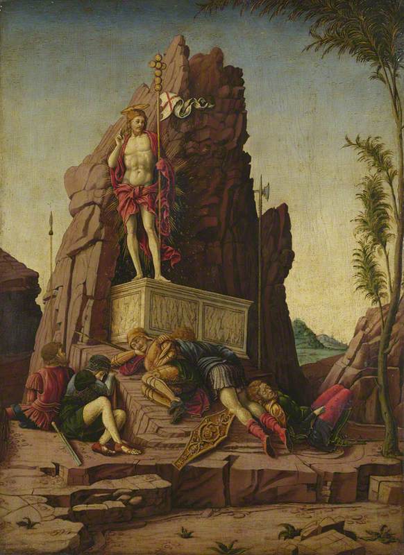 Die Auferstehung - Andrea Mantegna