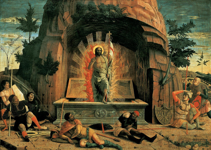 Die Auferstehung - Andrea Mantegna