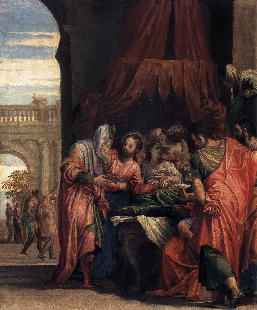 Die Auferstehung der Tochter des Jairus - Paul Véronèse