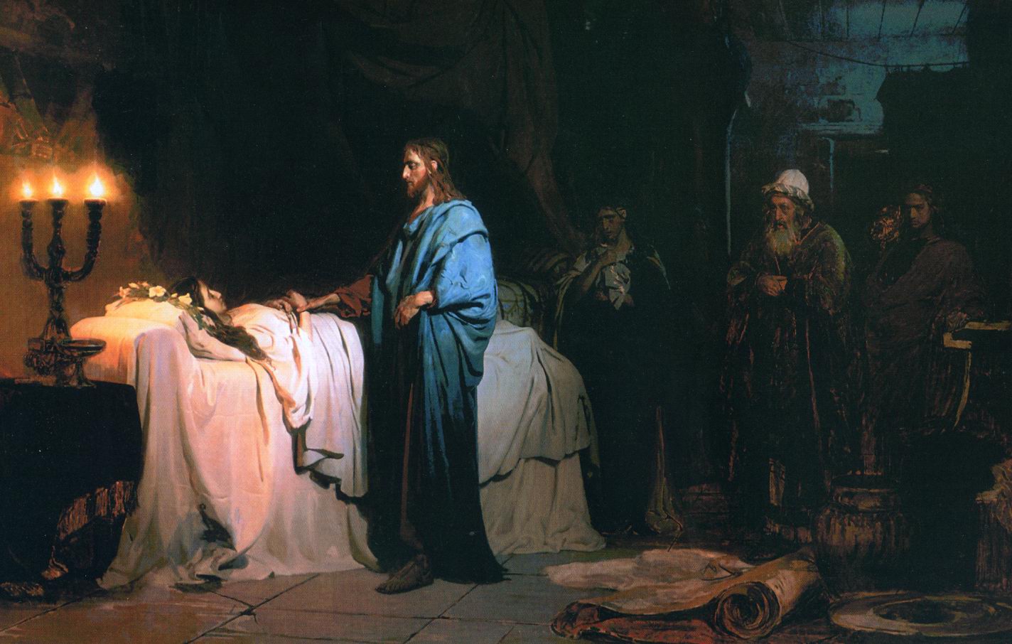 Die Auferstehung der Tochter des Jairus - Ilya Repin
