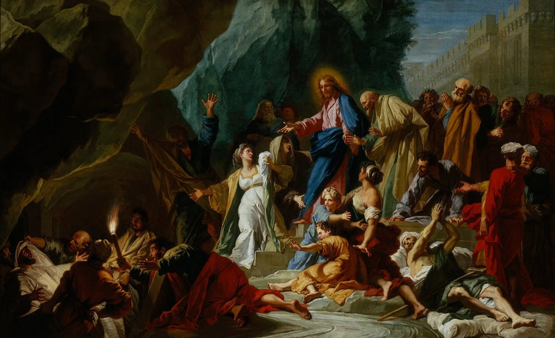 Die Auferstehung Lazars - Jean-Baptiste Jouvenet