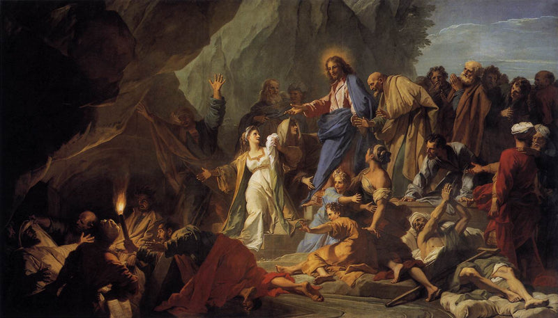 Die Auferstehung des Lazarus - Jean-Baptiste Jouvenet