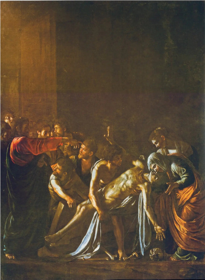 Die Auferstehung des Lazarus - Caravaggio