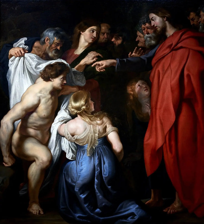 Die Auferstehung des Lazarus - Peter Paul Rubens