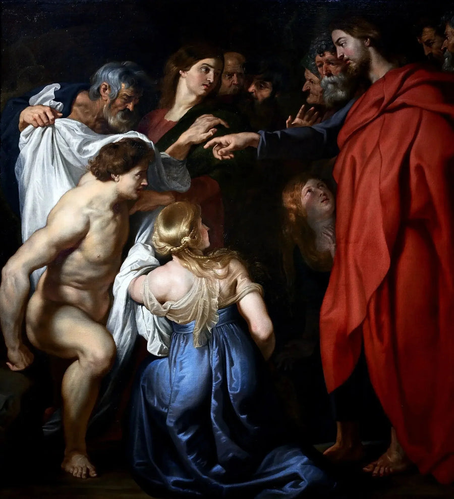 Die Auferstehung des Lazarus - Peter Paul Rubens