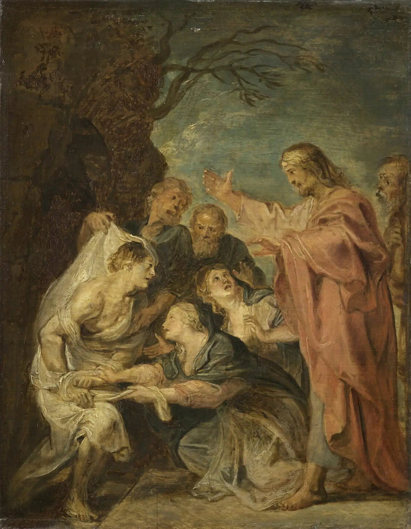 Die Auferstehung des Lazarus - Peter Paul Rubens