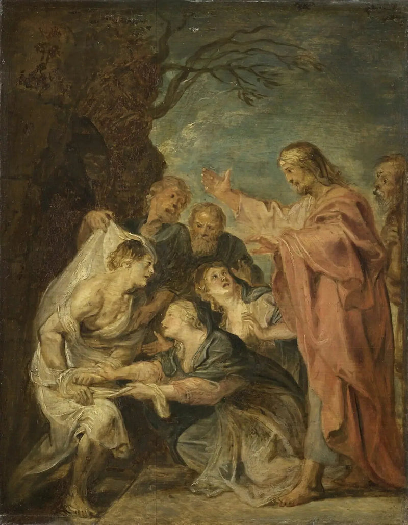 Die Auferstehung des Lazarus - Peter Paul Rubens