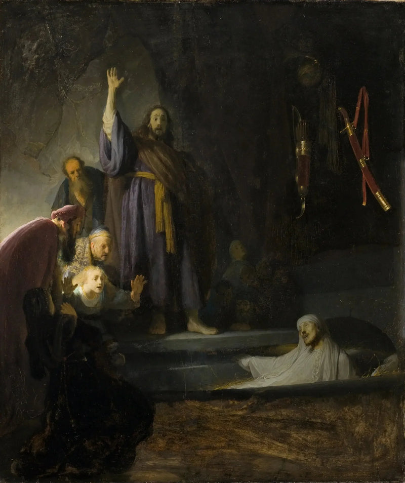 Die Auferstehung des Lazarus - Rembrandt