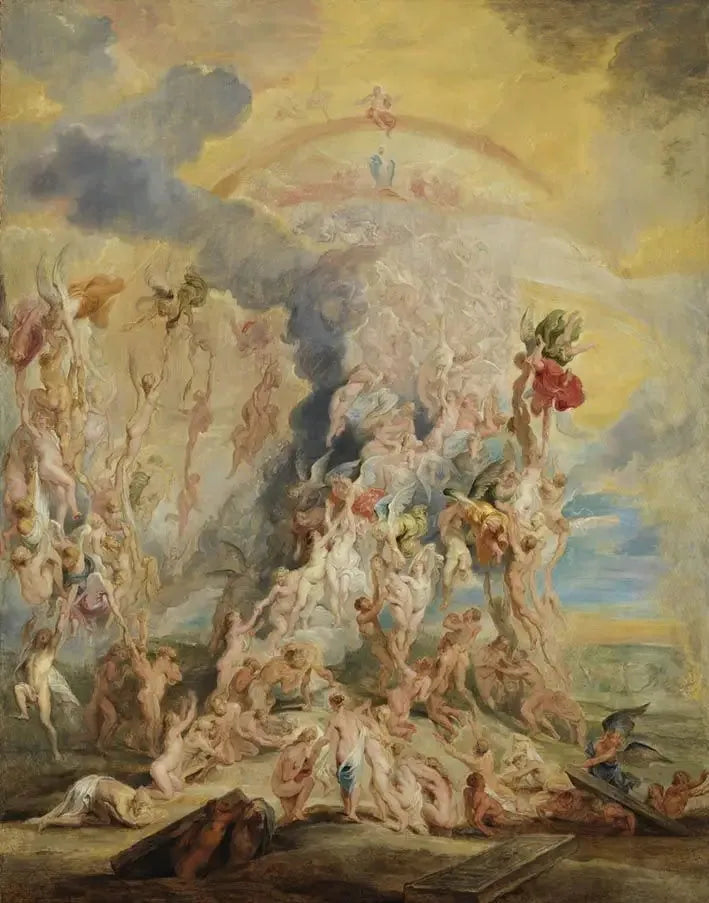 Die Auferstehung der Seligen - Peter Paul Rubens