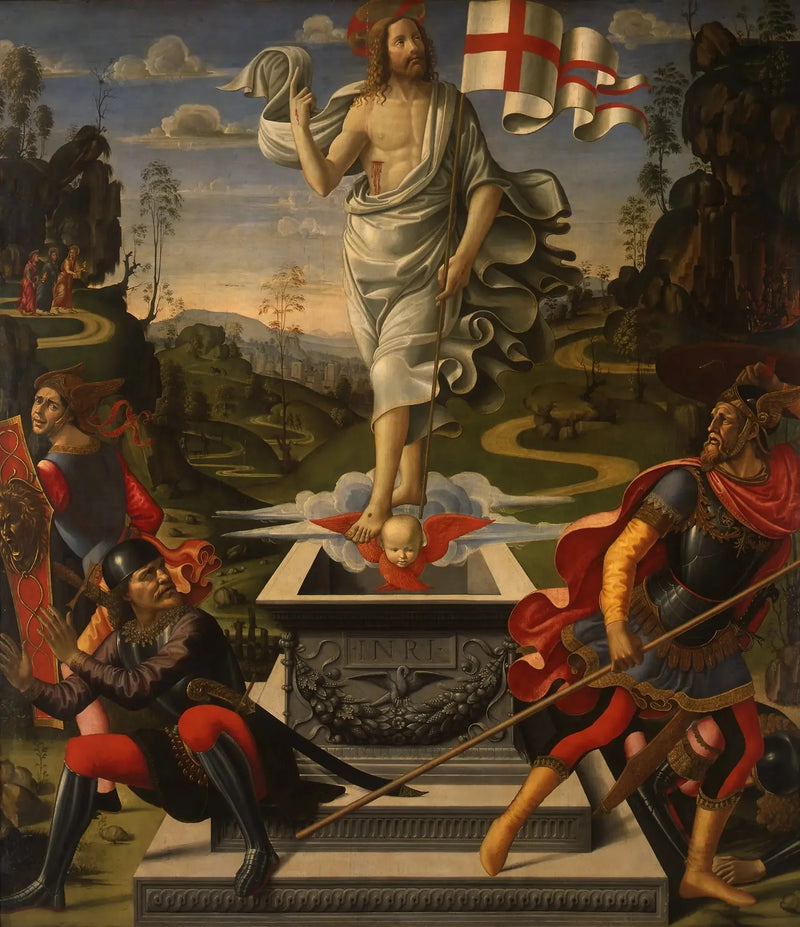 Die Auferstehung Christi - Domenico Ghirlandaio