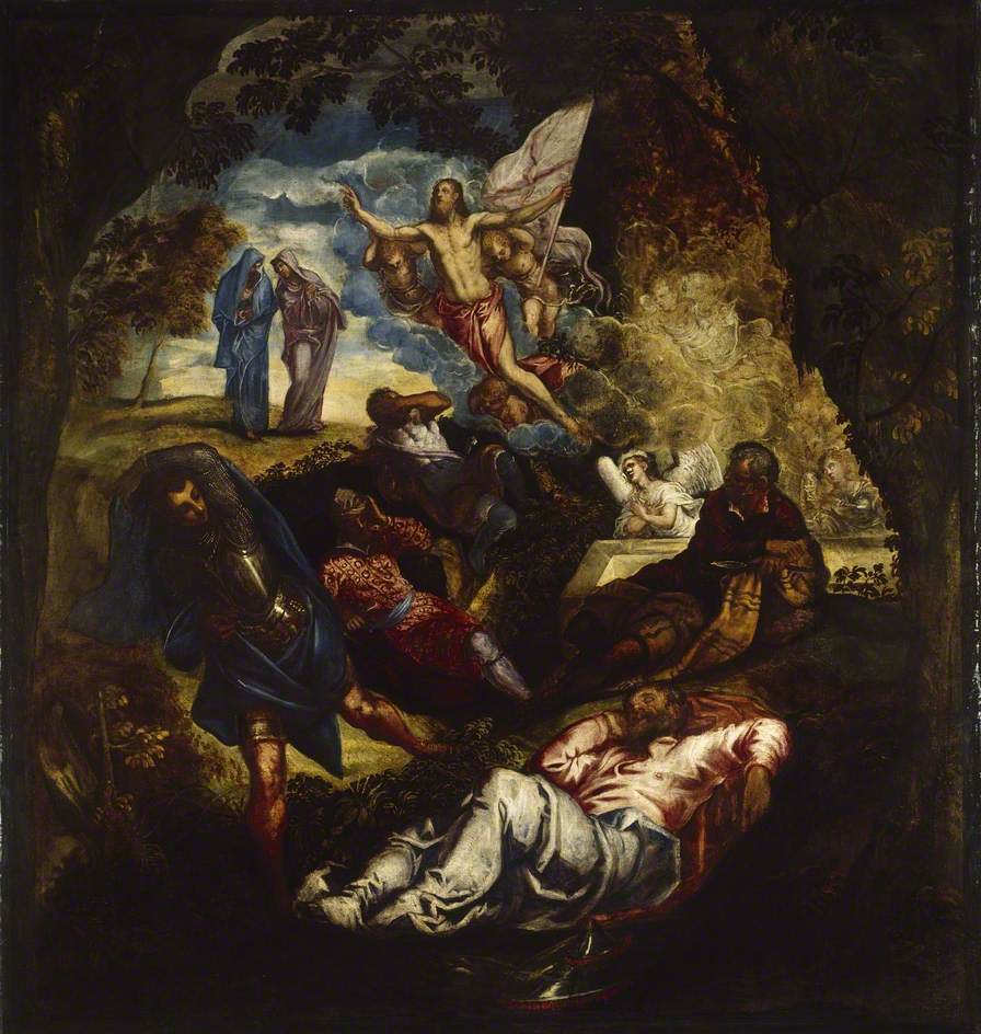 Die Auferstehung Christi - Jacopo Tintoretto