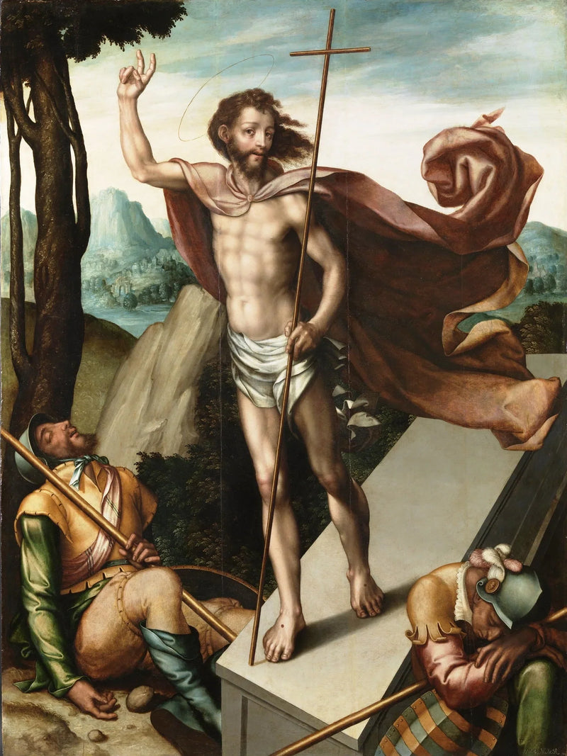 Die Auferstehung Christi - Luis de Morales