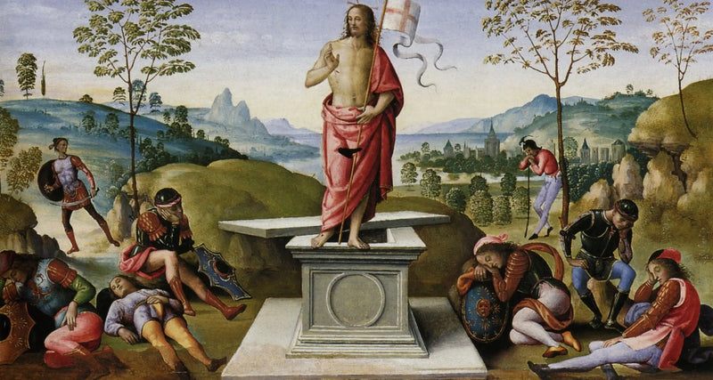 Die Auferstehung Christi - Pietro Perugino