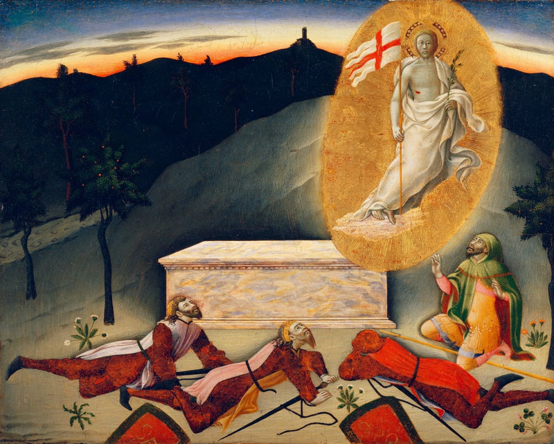 Die Auferstehung - Meister der Osservanza
