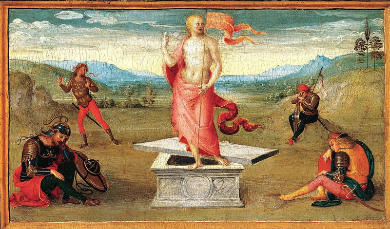 Die Auferstehung - Pietro Perugino