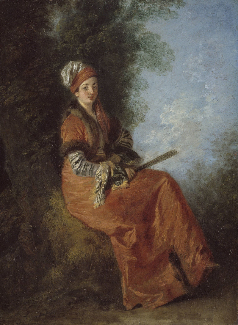 Die Träumerin - Antoine Watteau