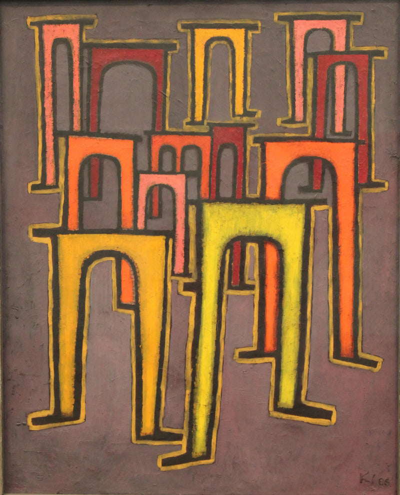 Die Revolution der Viadukte - Paul Klee