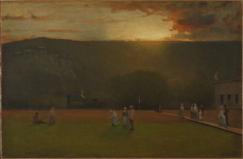 Die Strenge des Spiels, Kearsarge Hall, North Conway, New Hampshire - George Inness