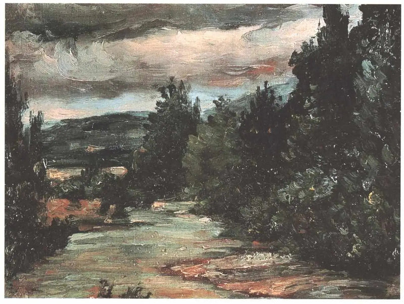 Der Fluss in der Ebene - Paul Cézanne