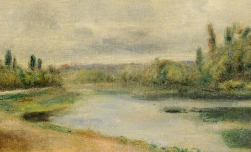 Der Fluss - Pierre-Auguste Renoir
