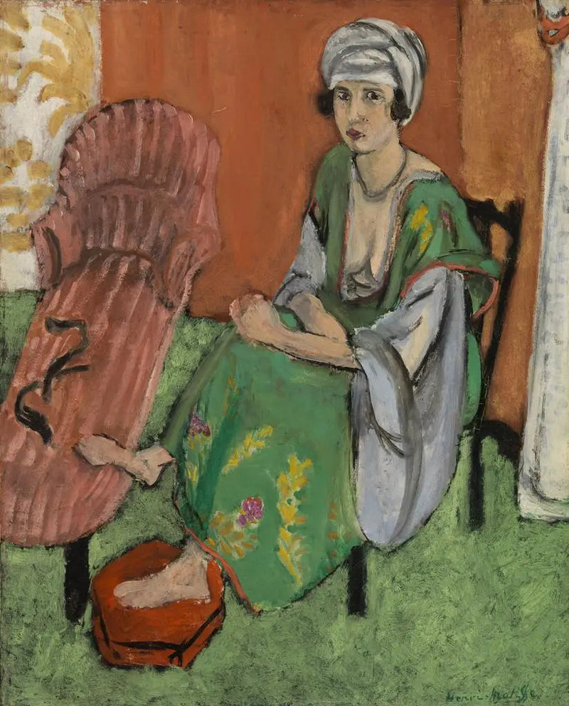 Das grüne Kleid - Henri Matisse