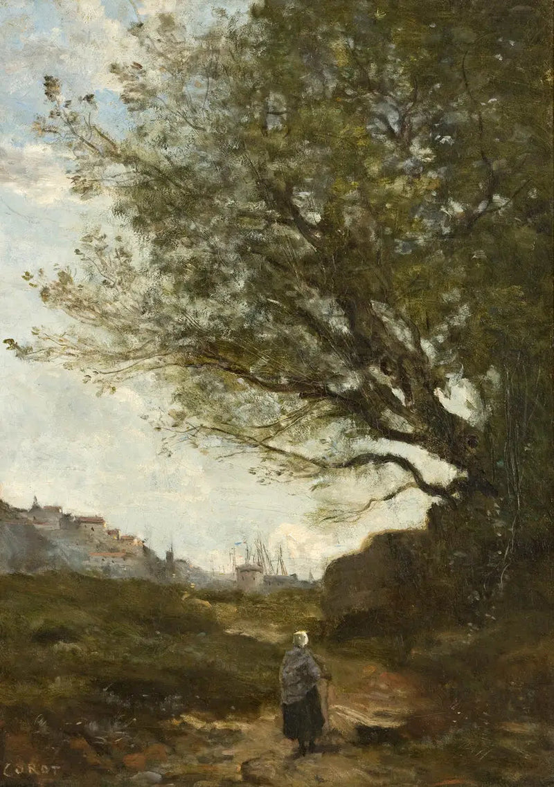 Jean-Baptiste Camille Corot Gemälde Reproduktion - 
