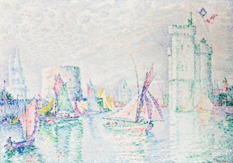 La Rochelle, Hafenansicht - Paul Signac