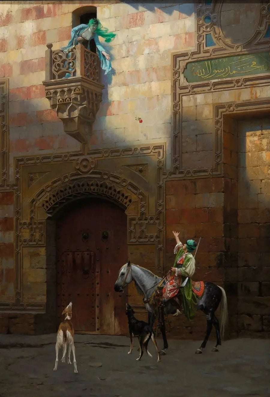 Die Rose - Jean-Léon Gérôme