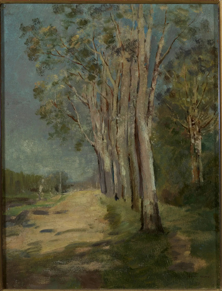 Die Straße von Bièvres - Odilon Redon