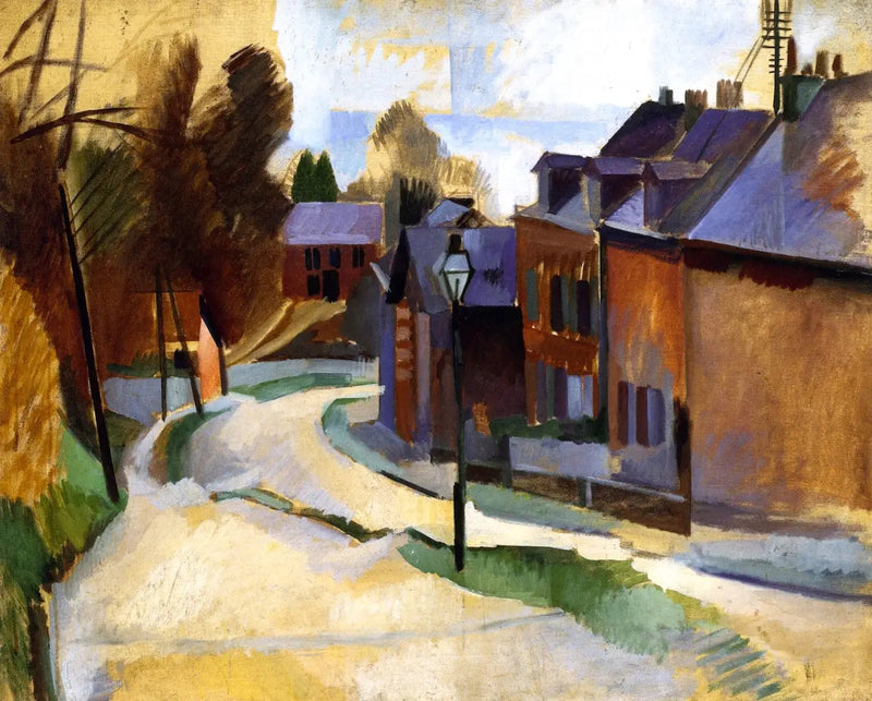 Die Straße von Laon - Robert Delaunay
