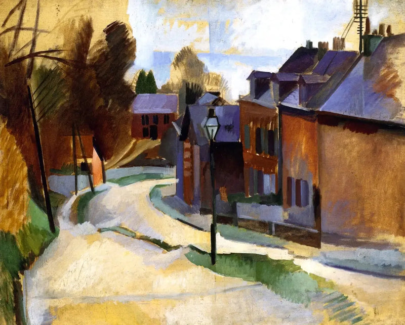 Die Straße von Laon - Robert Delaunay