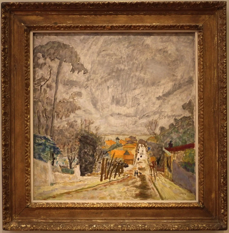 Die Straße von Nantes - Pierre Bonnard