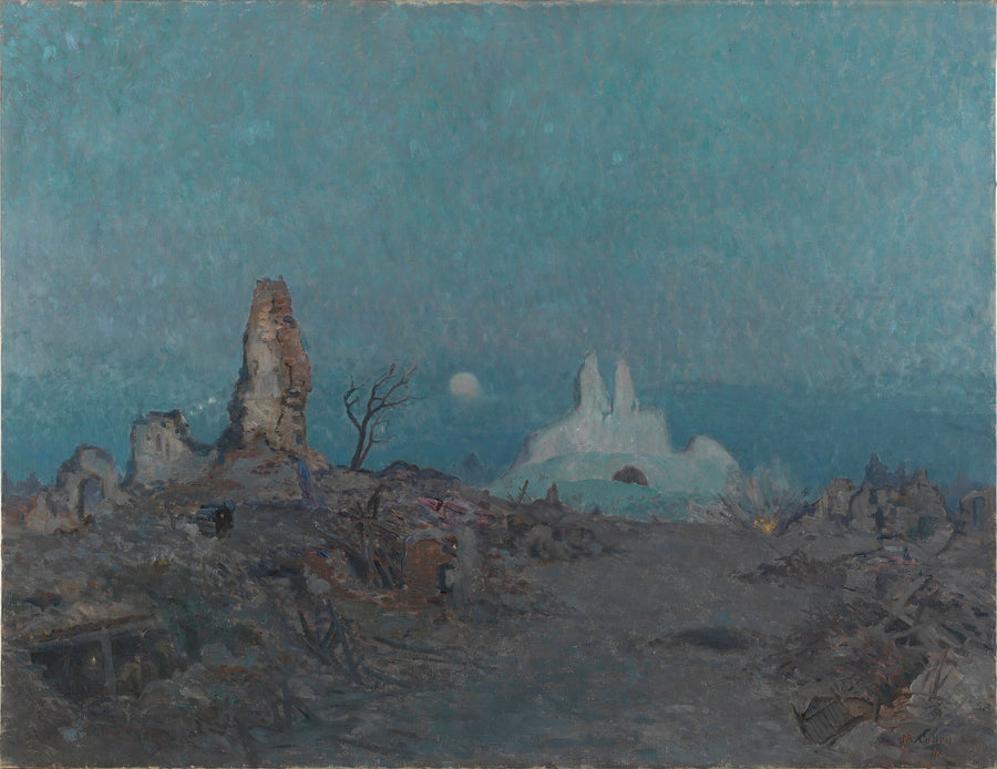 Die Straße unten, Hangard - Maurice Galbraith Cullen