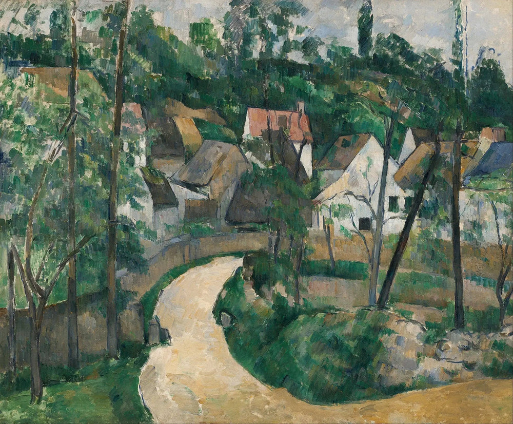 La Route tournante - Paul Cézanne image 1 copie de tableau peinte à la main