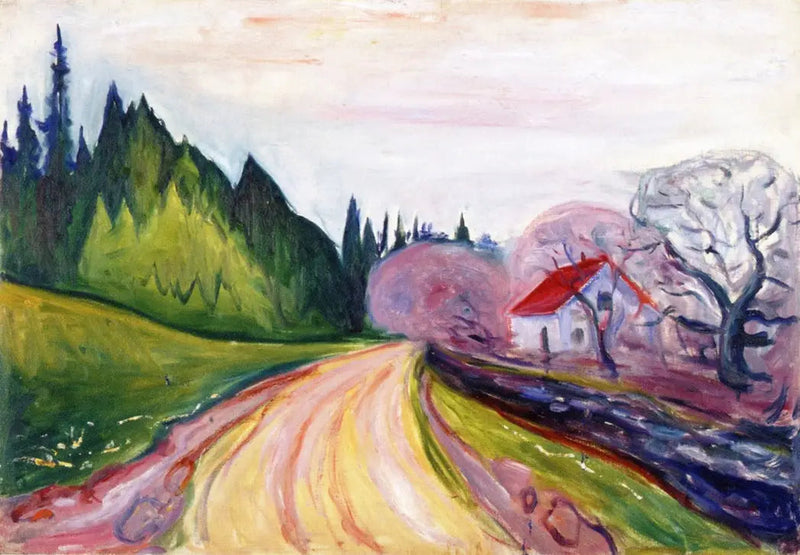 Der Weg nach Borre - Edvard Munch