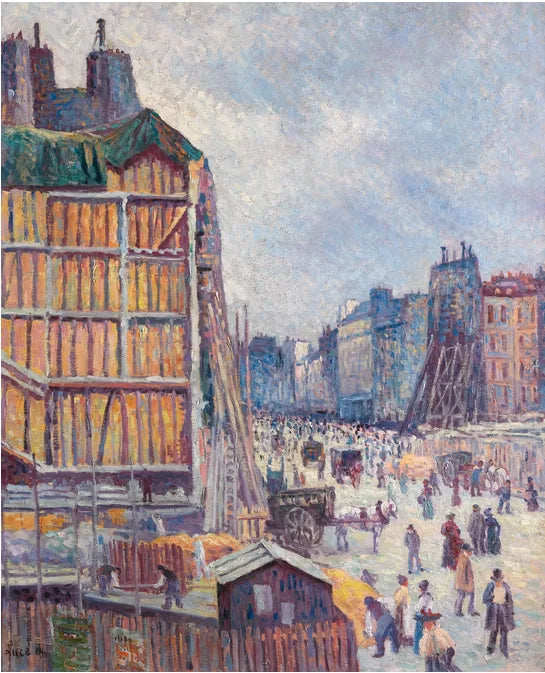 Die Réaumur-Straße - Maximilien Luce