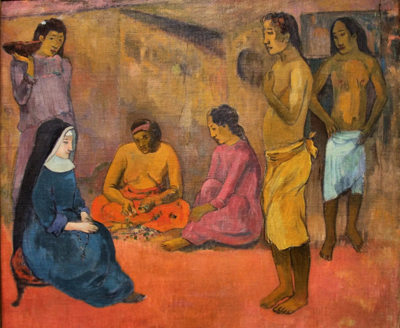 Die Schwester der Wohltätigkeit - Paul Gauguin