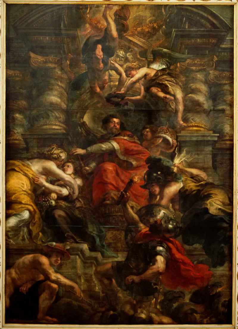 Die weise Regel von Jakob I. - Peter Paul Rubens